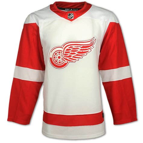 Detroit Red Wings Adidas Reverse Retro Jersey - Vintage Detroit Collection