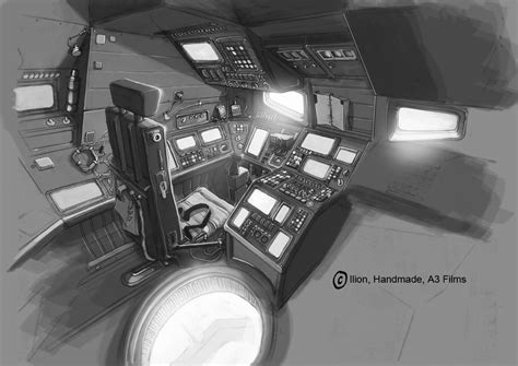 Spaceships Galore! — spaceship interior concept art