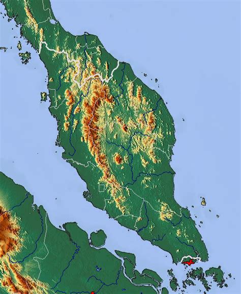 semenanjung malaysia map - Adrian Clark