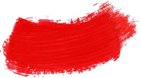 59 Red Paint Brush Stroke (PNG Transparent) | OnlyGFX.com