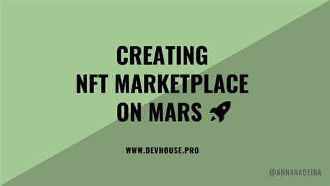 NFT Marketplace on MARS