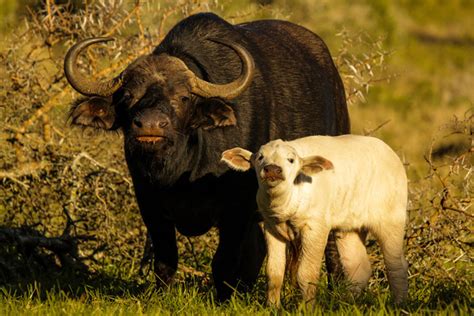 Video: a white buffalo calf - Africa Geographic