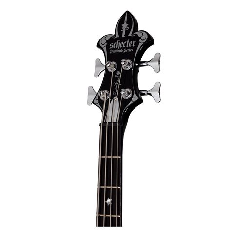 DISC Schecter Sean Yseult Casket Bass Guitar, Black at Gear4music