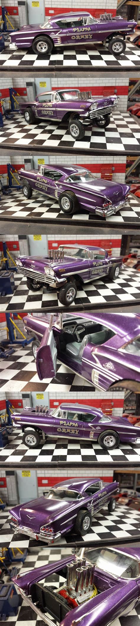 58 Chevy gasser | Plastic model cars, Model cars kits, Model cars building