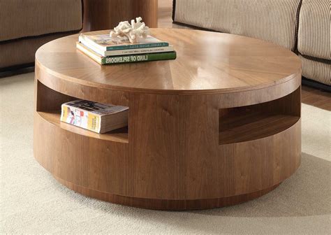 Extraordinary Round Coffee Table With Storage (With images) | Coffee table, Coffee table wood ...