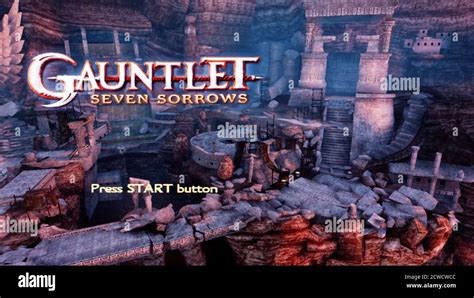 Gauntlet Seven Sorrows - Sony Playstation 2 PS2 - Editorial use only Stock Photo - Alamy