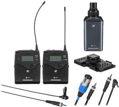 Lensrentals.com - Rent a Sennheiser G4 Wireless Mic Kit w/ Plug-On ...