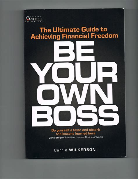 Read One Book A Week: Be Your Own Boss