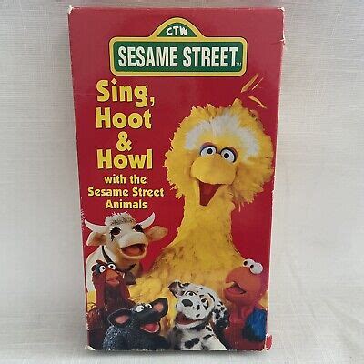 SESAME STREET - Sing, Hoot Howl (VHS, 1991) £6.17 - PicClick UK