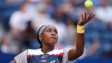 US Open 2022 - Coco Gauff shows off 128 mph serve in second-round win ...