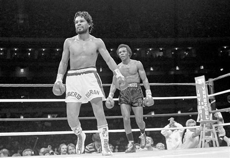 Today in sports history: 'No mas, no mas' ... Roberto Duran quits ...