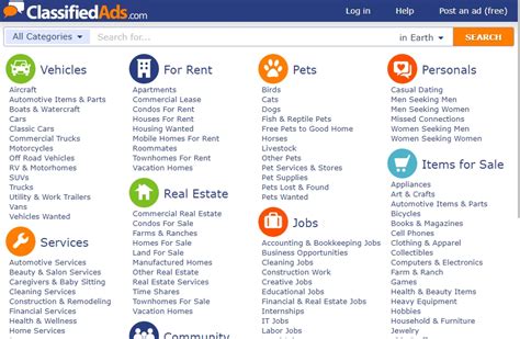 12 Best Classified ADS Website Design Examples | Fireart