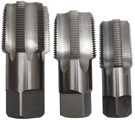 3 Piece Carbon Steel NPT Pipe Tap Set, 1", 1-1/4" and 1-1/2" - Walmart.com