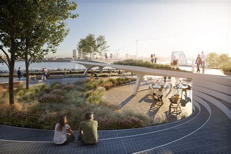 The Tide: An Elevated Linear Park for London’s Thames Riverfront | Urbanist