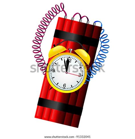 Ticking Time Bomb Stock Vector (Royalty Free) 91332041 | Shutterstock