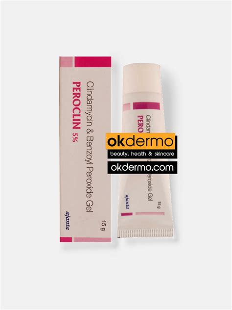 [Clindamycin 1% + Benzoyl Peroxide 5%] Gel Peroclin® 15g (Clindoxyl) | OKDERMO®