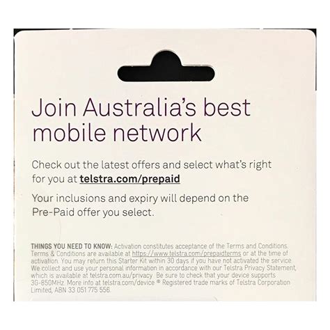 Telstra Prepaid SIM Card Starter Kit | AUDITECH