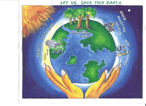 Dr. Jayashree Gupta's Blog: Save this Earth- Paintings