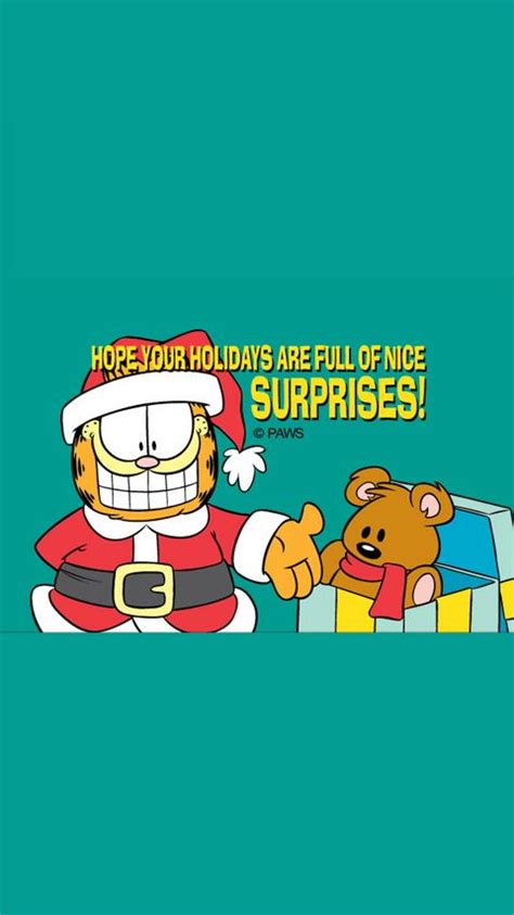 🔥 [50+] Garfield Christmas Wallpapers | WallpaperSafari