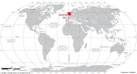 Where is North Sea Located ? - North Sea on World Map