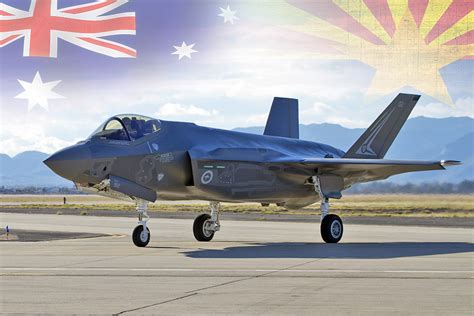 First Australian F-35A arrives at Luke AFB ,AZ - Photorecon.net