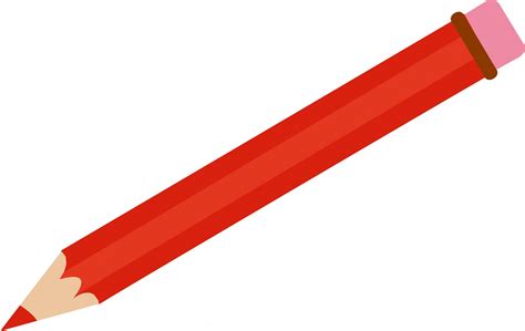 Red Pencil Clipart Free Stock Photo - Public Domain Pictures
