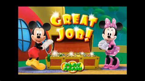 Mickey's Treasure Hunt-Mickey Mouse Game-Fun Clubhouse Video - YouTube