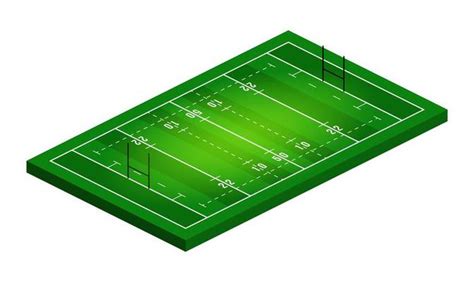 Rugby Field Vector Art, Icons, and Graphics for Free Download