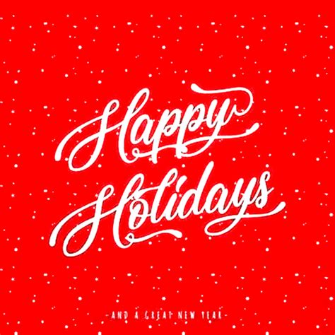 Happy Holidays Winter GIF - Happy holidays Winter Gif - Discover ...