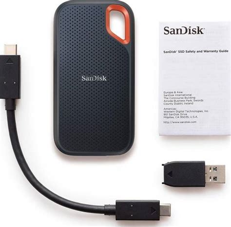 SanDisk 2TB Extreme Portable External SSD V2, Up to 1050 MB/s Read & Up ...