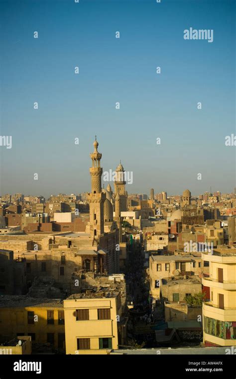 the skyline of Cairo, Egypt Stock Photo - Alamy