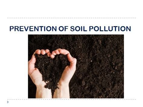 Prevention Of Soil Pollution