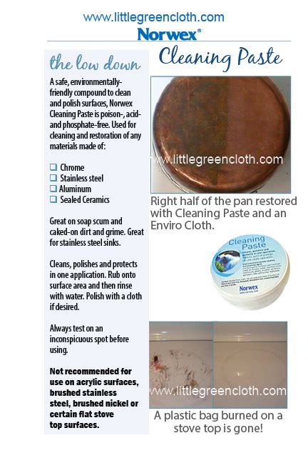 Norwex Cleaning Paste is Elbow Grease in a Jar