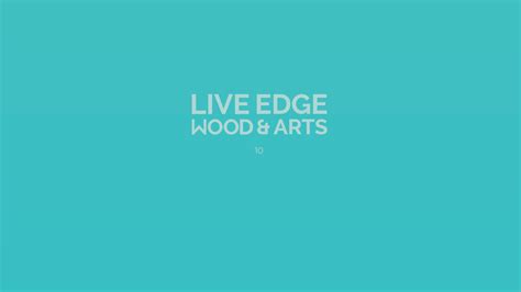 Branding & Site Design (Live Edge Wood & Arts) on Behance