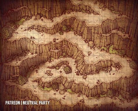 Mountainside Trail : dndmaps | Desert map, Fantasy map, Dnd world map