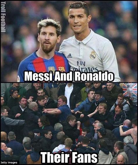 Tag a Cristiano Ronaldo and Leo Messi fan who always fight | Funny ...