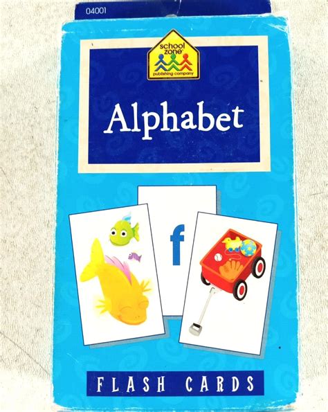 Alphabet Flash Cards for Kids Toddlers Early Learning Educational First ...