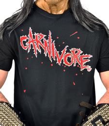 CARNIVORE - Logo (T-Shirt)