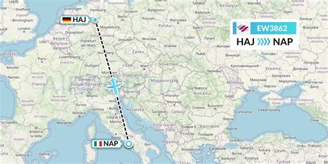 EW3862 Flight Status Eurowings: Hannover to Naples (EWG3862)