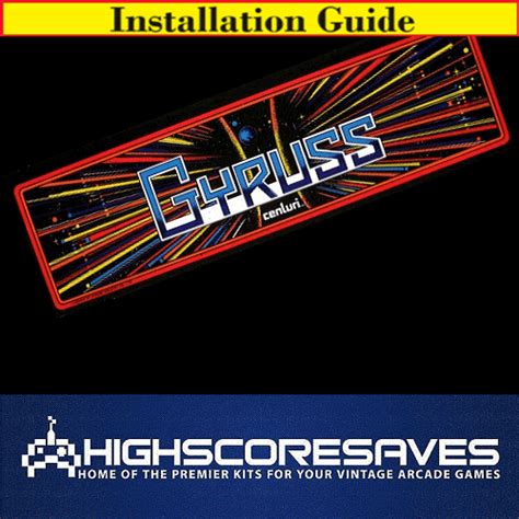 Installation Guide - Gyruss Free Play and High Score Save Kit | High Score Saves