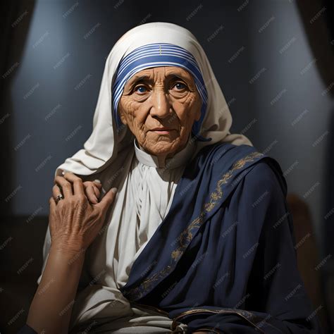 Premium Photo | Mother Teresa Catholic nun humanitarian Missionaries of Charity Mother Teresa's ...
