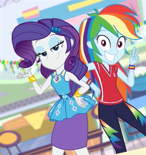 #2133848 - safe, screencap, rainbow dash, rarity, human, equestria girls, equestria girls ...