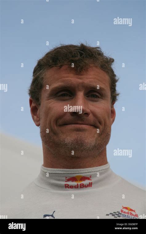 Portrait of formula 1 driver David Coulthard Stock Photo - Alamy