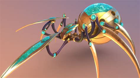 Mechanical Spider - Buy Royalty Free 3D model by SatiKudasati [df92262 ...