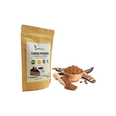 Carob powder, chocolate substitute, Zdravnitza, 200 g