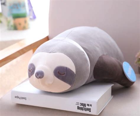 Sid the Sleepy Sloth Plush Pillow Soft Toy – Balma Home