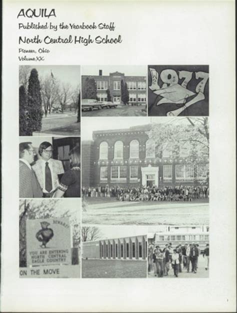 Explore 1977 North Central High School Yearbook, Pioneer OH - Classmates