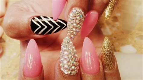 Nail Acrylic Nails - Nail Art