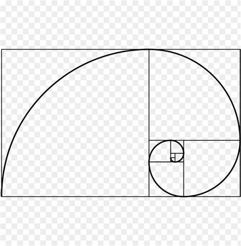 The Golden Ratio Is Roughly - Fibonacci Spiral PNG Transparent With Clear Background ID 187006 ...