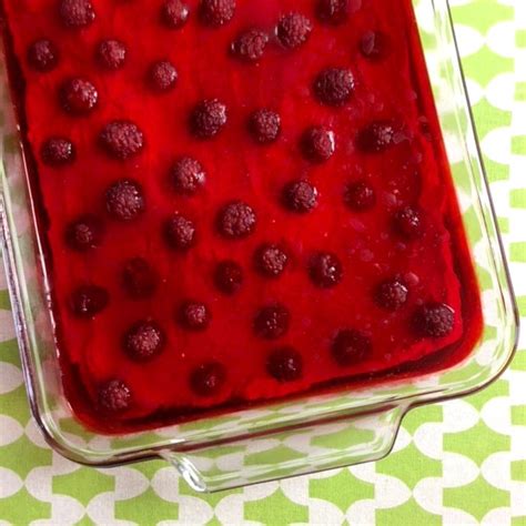 Keto Raspberry Jello Cheesecake Bars - Resolution Eats